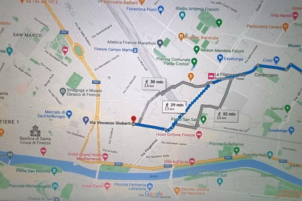 Maison37 Bilocale Firenze Facilita Di Parcheggio ภายนอก รูปภาพ